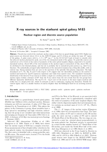 X-ray sources in the starburst spiral galaxy M 83