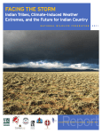 FACING THE STORM Indian Tribes, Climate