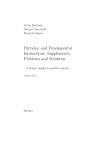 Particles and Fundamental Interactions: Supplements, Problems