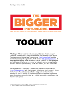 The Bigger Picture Tool Kit