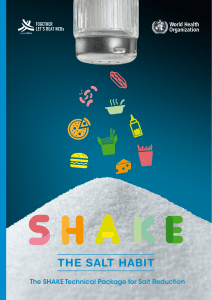 The SHAKE Technical Package for Salt Reduction