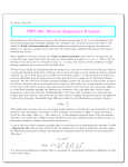 PHY-105: Electron Degeneracy Pressure