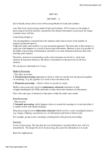 MPC-001 SECTION – A Q1) Critically discuss the Levels of