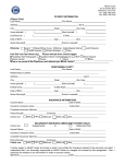 Adult Audiology Intake Forms