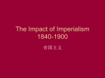 The Impact of Imperialism