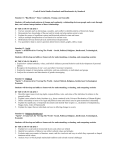 Grade 8 Social Studies Standards and Benchmarks by Standard