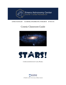 Stars - Emera Astronomy Center