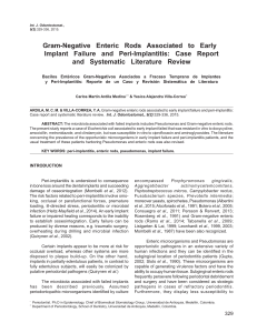 Gram-Negative Enteric Rods Associated to Early Implant