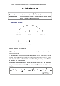 Oxidation Reactions