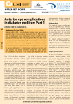 Anterior eye complications in diabetes mellitus: Part 1