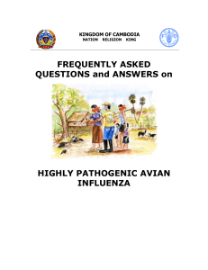 Frequently Asked Questions and answers on Highly Pathogenic