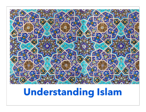 Understanding Islam - worldhistory-yhs