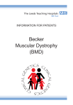 Becker Muscular Dystrophy (BMD)