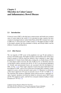 Microbes in Colon Cancer and Inflammatory Bowel Disease