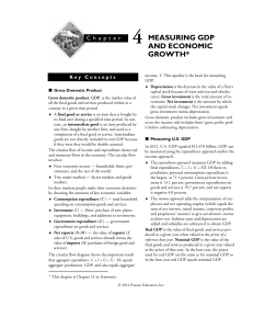 4 MEASURING GDP AND ECONOMIC GROWTH*