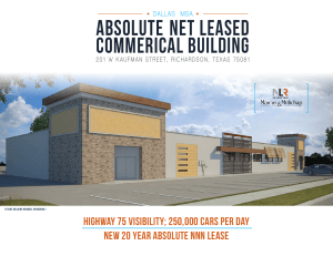 absolute net leased commerical building