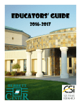 Educators` Guide - Herrett Center