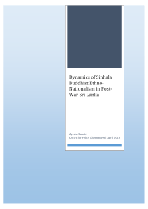 Dynamics of Sinhala Buddhist Ethno-Nationalism in Post