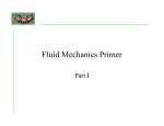 Fluid Mechanics Primer
