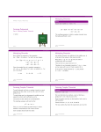 Factoring Polynomials Multiplying Binomials Multiplying Binomials