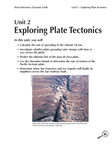 Exploring Plate Tectonics