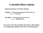 Celestial Observations