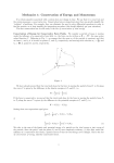 Mechanics 1: Conservation of Energy and Momentum