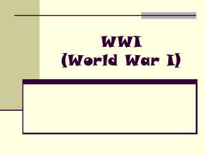 WWI and The Jazz Age