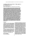 A geological model for the structure of ridge segments in slow