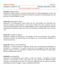 HighFour Biology Round 3 Category C: Grades 9 – 10 Monday