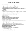 Know ALL Vocabulary! Characteristics of Cells • How many cells can