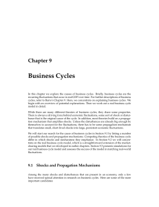 Business Cycles - Faculty Websites