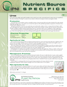 Urea - International Plant Nutrition Institute