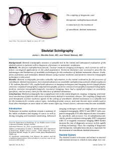 Skeletal Scintigraphy - Moffitt Cancer Center