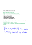 Section 2.2: Functions and Graphs Relation : Any set of ordered