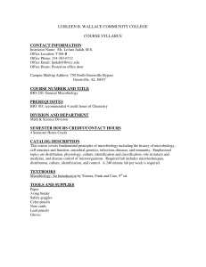 lurleen b. wallace community college course syllabus contact
