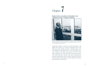 Chapter - the United Nations