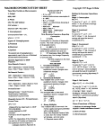 MACROECONOMICS STUDY SHEET