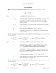Useful equations - Department of Physics and Astronomy