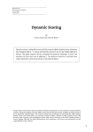 Dynamic Scoring - Institute for Fiscal Studies
