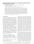 Nanosecond pulsed field emission from single