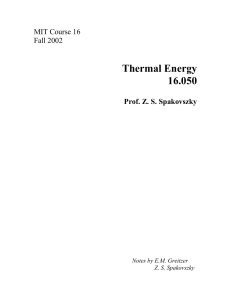 Thermal Energy 16.050