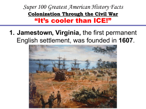 Super 100 Greatest American History Facts