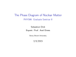 The Phase Diagram of Nuclear Matter