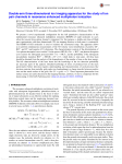 Double-arm three-dimensional ion imaging apparatus for the study