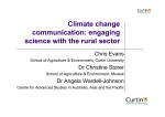 Rural People`s Attitudes to Climate Change