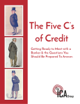The Five C`s of Credit