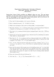 Homework 5 - Department of Mathematics