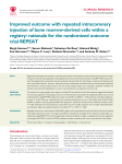 Improved outcome with repeated intracoronary injection of bone