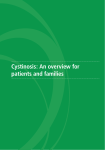 Cystinosis: An overview for patients and families